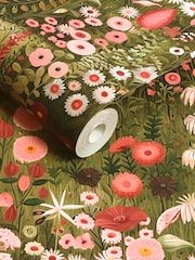 Graham & Brown Spring Glenwhan Wildflower 10M Wallpaper - Image 3 of 4