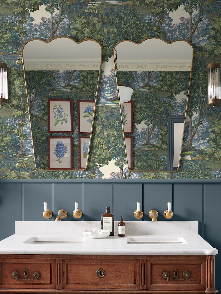Graham & Brown Green Bodenham 10M Wallpaper - Image 1 of 4