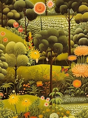 Graham & Brown Dusk Arley Garden 10M Wallpaper - Image 3 of 4