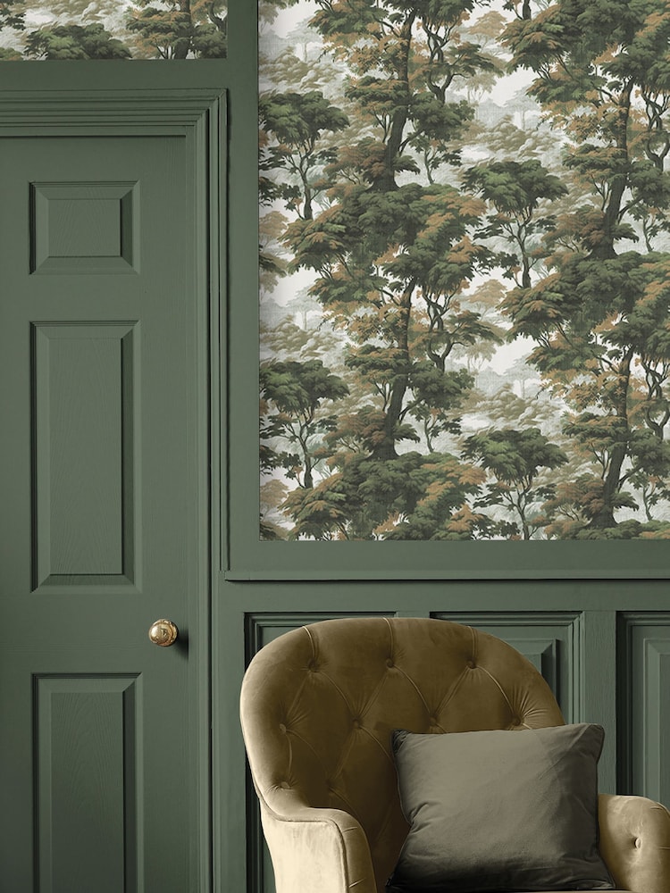 Graham & Brown Lush Green Bobart's Garden 10M Wallpaper - Image 1 of 4