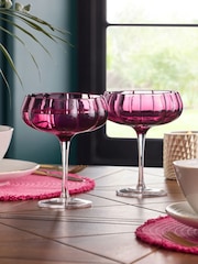 S Set of 2 Ottilie Cocktail Glasses - Imagen 1 de 4