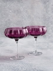 S Set of 2 Ottilie Cocktail Glasses - Imagen 3 de 4