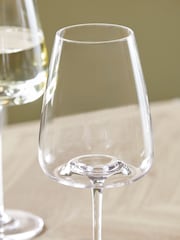 Clear Tapered Set of 4 Red Wine Glasses - Image 1 of 3