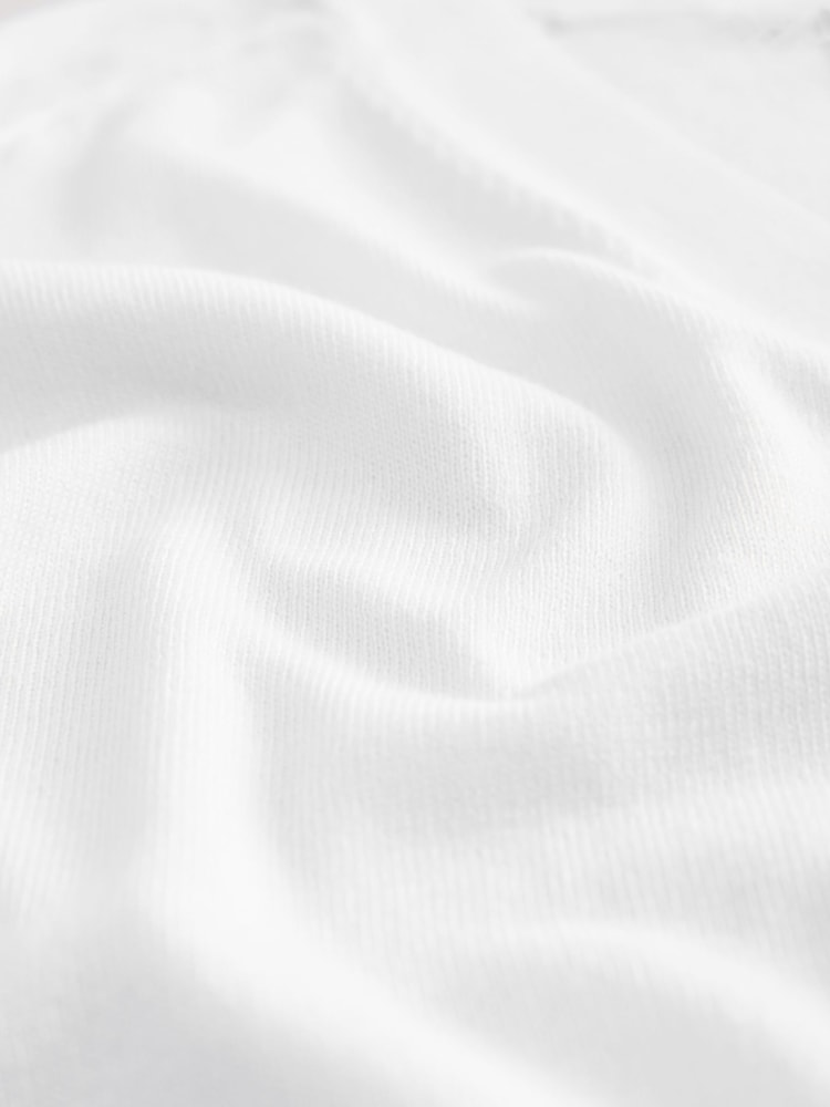 White Soft Touch Button Up Knitted Cardigan - Image 8 of 8