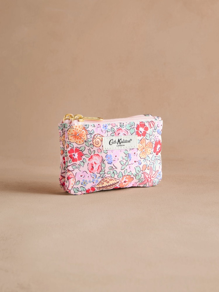Cath Kidston Waters Ditsy Double Zip Purse - Image 1 of 3