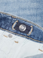 ONLY KIDS Blue Wide Leg Comfort Stretch Jeans - Image 4 of 4