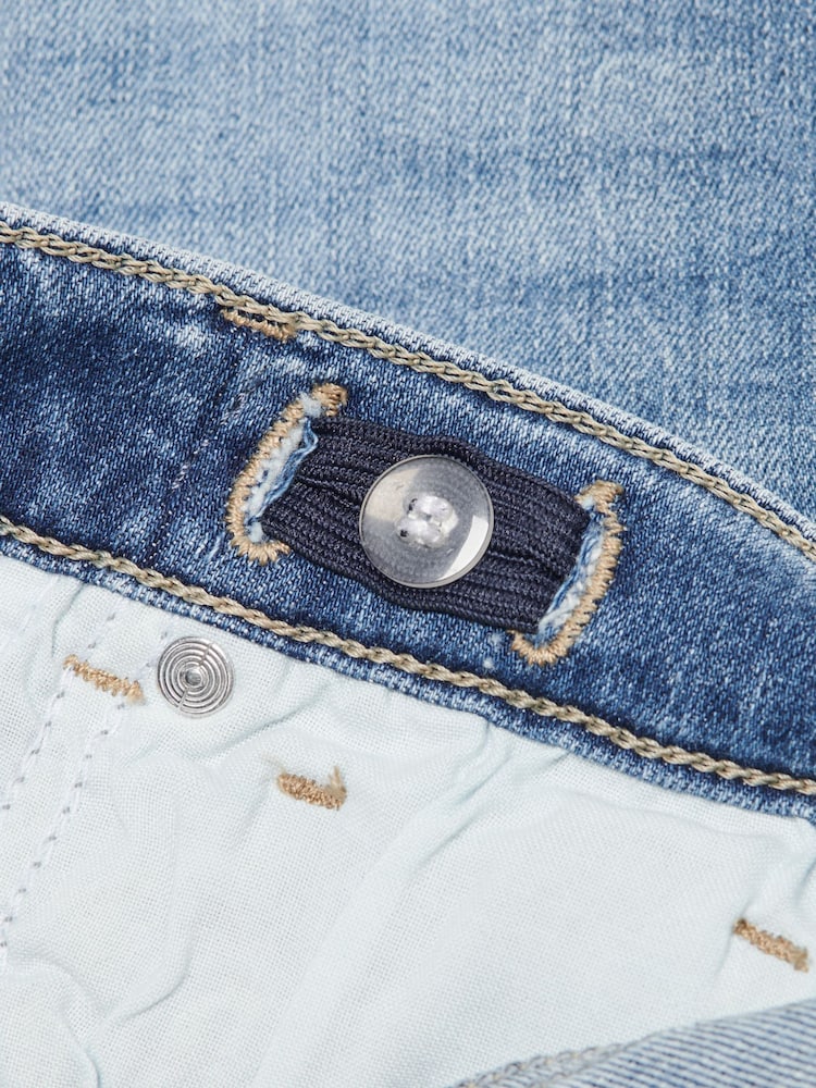 ONLY KIDS Blue Wide Leg Comfort Stretch Jeans - Image 4 of 4