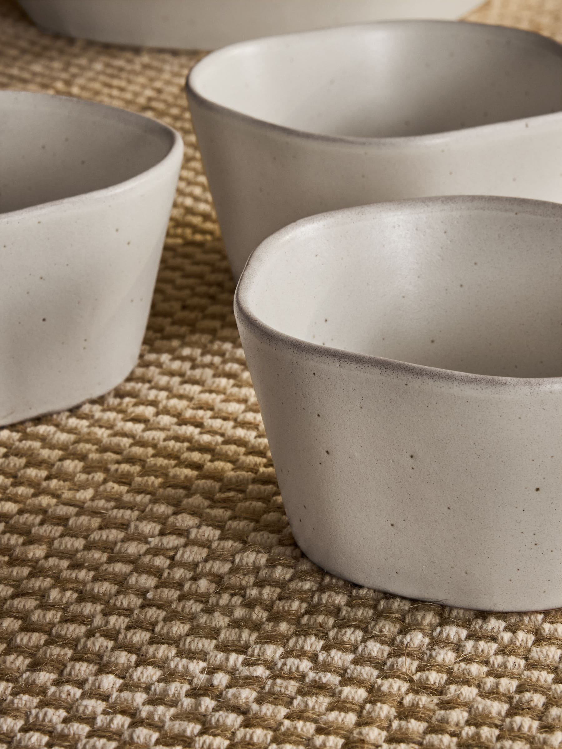 Buy Set of 3 Natural Lana Stacking Nibble Bowls from the Next UK