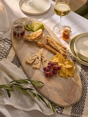 Grey Wood XXL Valencia Serve Board - Image 1 of 4
