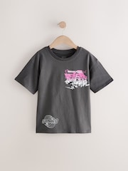 Charcoal Grey Sonic 3 Movie Oversized License 100% Cotton T-Shirt (3-16yrs) - Image 3 of 6