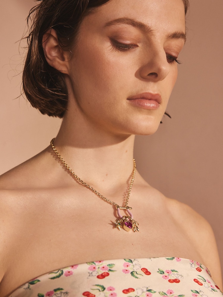 Cath Kidston Horseshoe Necklace - Imagem 1 de 8