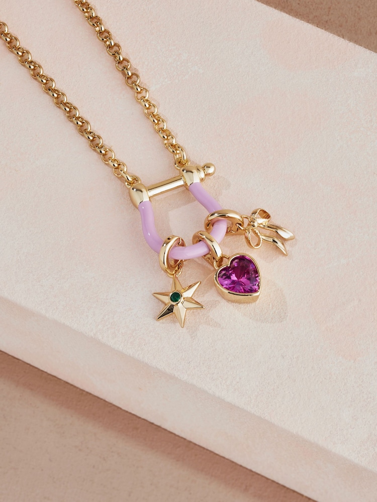 Cath Kidston Horseshoe Necklace - Imagem 8 de 8