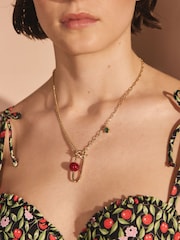 Cath Kidston Twisted Cherry Necklace - Imagen 3 de 6