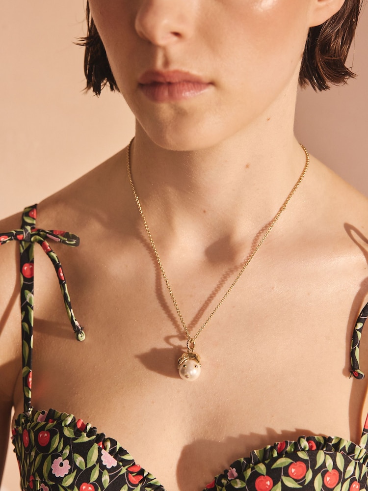Cath Kidston Gold Tone Elephant Necklace - Image 3 of 3