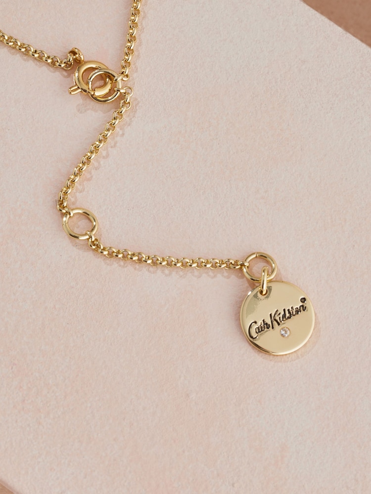 Cath Kidston Gold Tone Elephant Necklace - Image 8 of 8