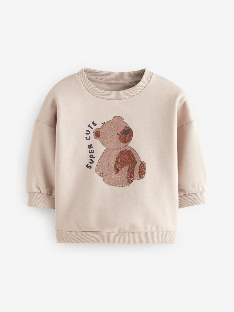 Cement Stone Bear - Sweatshirt mit Rundhalsausschnitt (3 M.–7 J.) - Bild 1 von 4