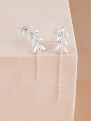 Cath Kidston Silver Tone Branch Earrings - Image 1 of 3