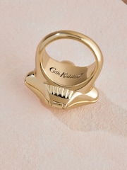 Anel de medalhão Cath Kidston Shell - Imagem 2 de 3