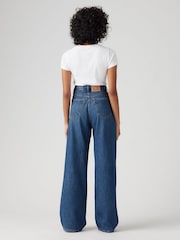 Levi's® Blue Wide Fit Cinched Baggy 100% Cotton Jeans - Image 2 of 12