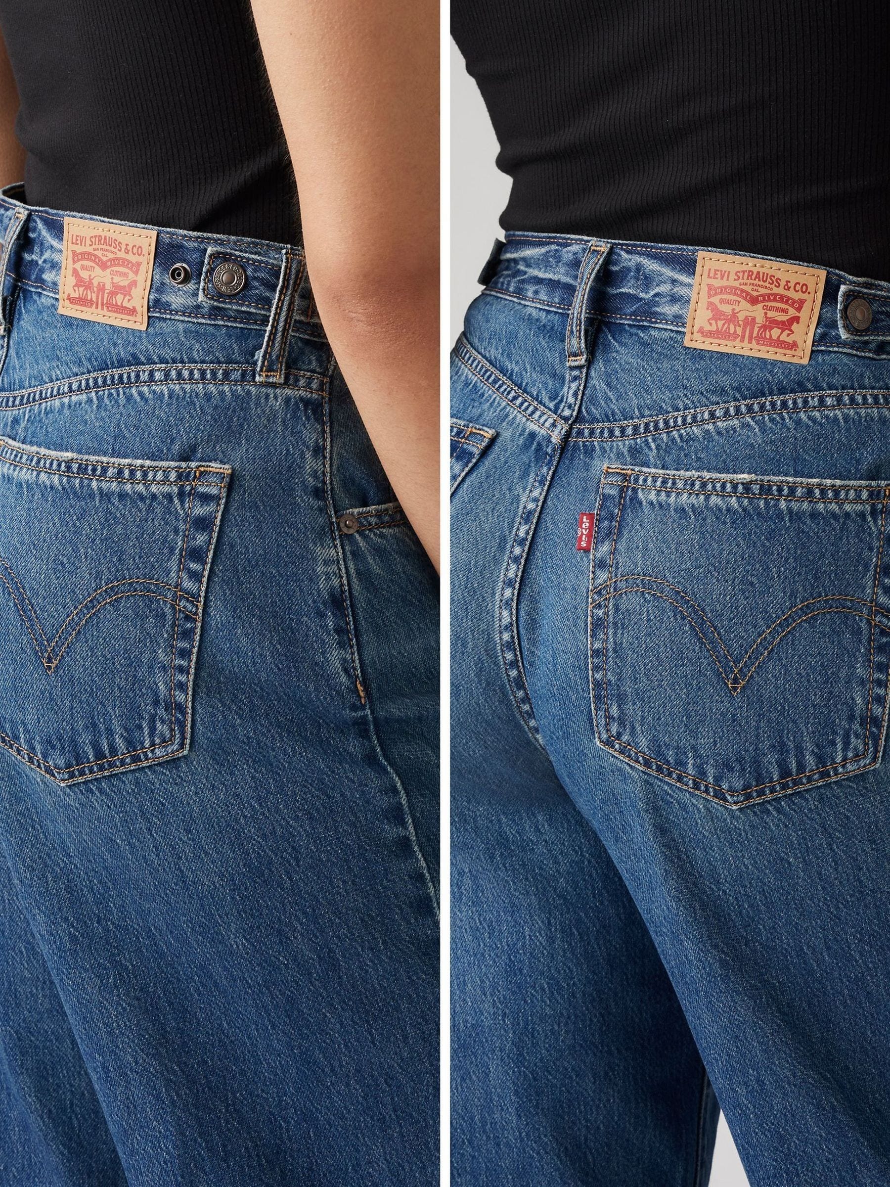 Buy Levi's® Blue Wide Fit Cinched Baggy 100% Cotton Jeans from