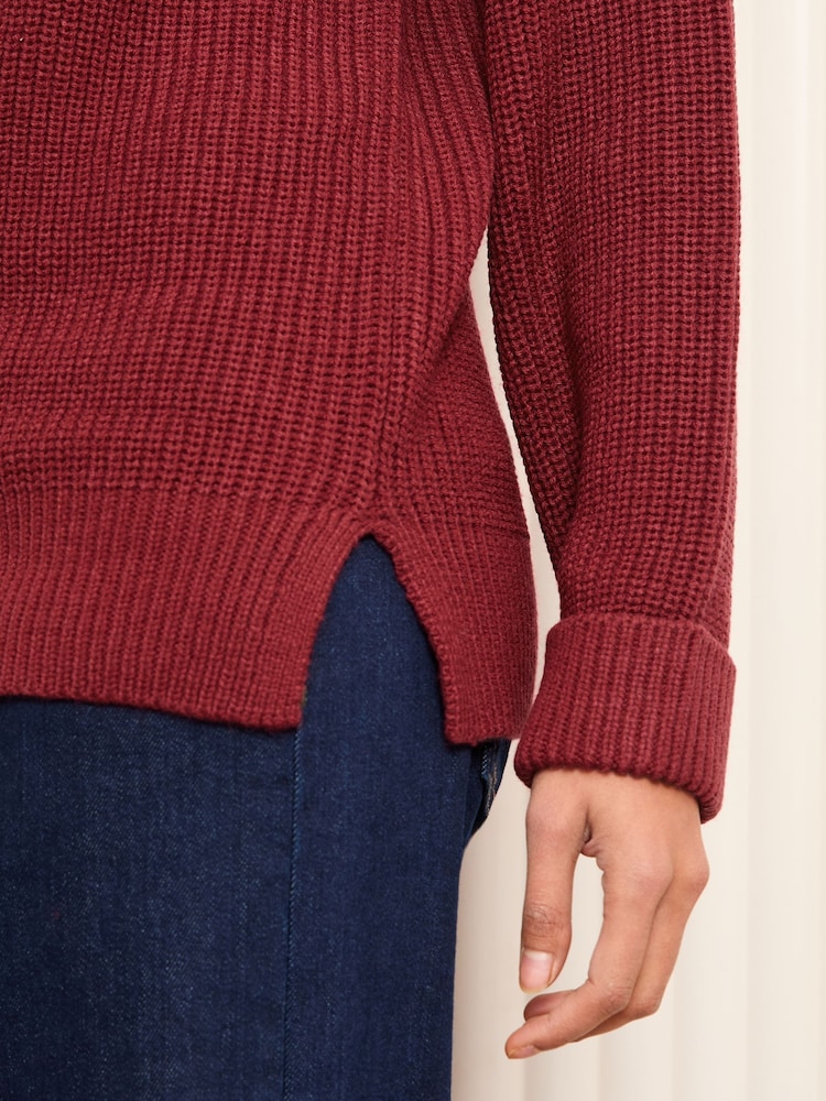 Friends Like These Pink Cowl Neck Jumper - Image 5 of 5 Friends Like These Pink Cowl Neck Jumper - Image 5 of 5
