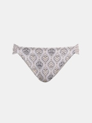 Mint Velvet White Ground High Leg Printed Briefs - Image 6 of 7