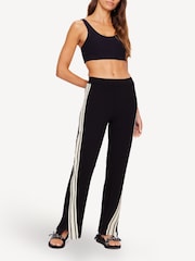 The Upside Black Petra Flare Joggers - Image 8 of 9