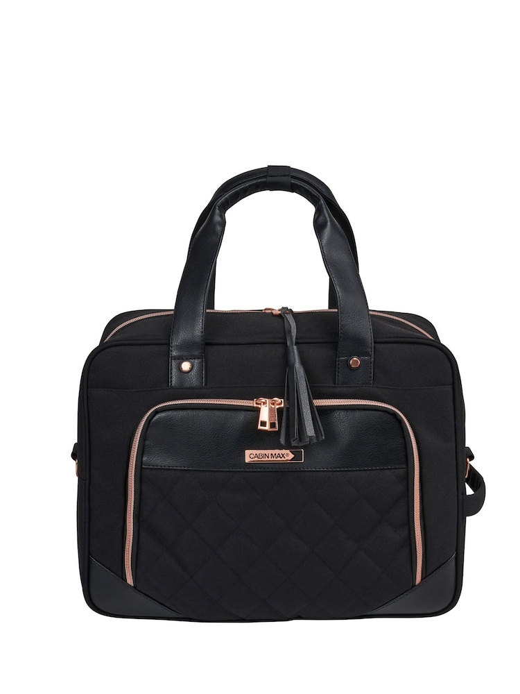 Cabin Max Black 24L Vela Holdall 40x30x20cm - Image 2 of 7