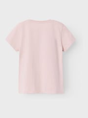 Name It Pink Girls 100% Cotton Boxy Snoopy T-Shirt - Image 3 of 4