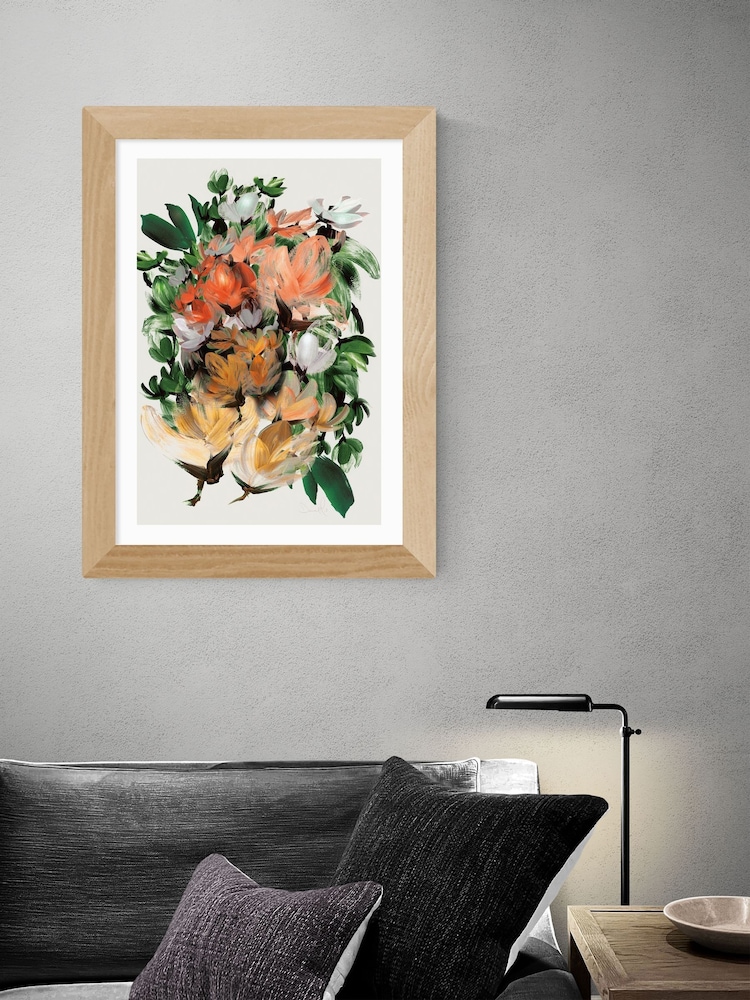 East End Prints Oak Magnolia by Dan Hobday - Image 1 of 3