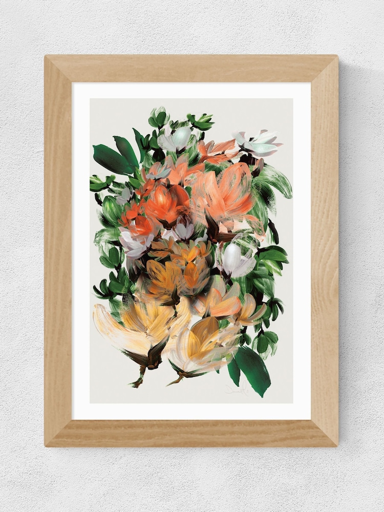 East End Prints Oak Magnolia by Dan Hobday - Image 2 of 3