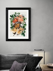 East End Prints Black Magnolia by Dan Hobday - Image 1 of 3