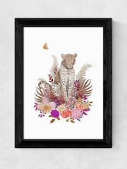 East End Prints Black Leapord Boquet by Becca Who - Image 2 of 3