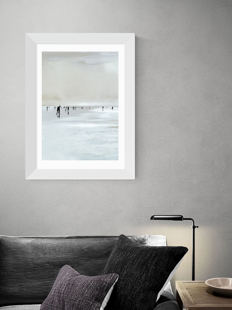 East End Prints White Beachy by Dan Hobday - Image 1 of 3