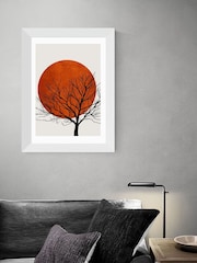East End Prints White Warm Winter by Kubistika - Image 1 of 3