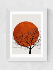 East End Prints White Warm Winter by Kubistika - Image 2 of 3