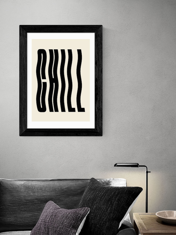 East End Prints Black Chill by Luxe Poster Co - Image 1 of 3