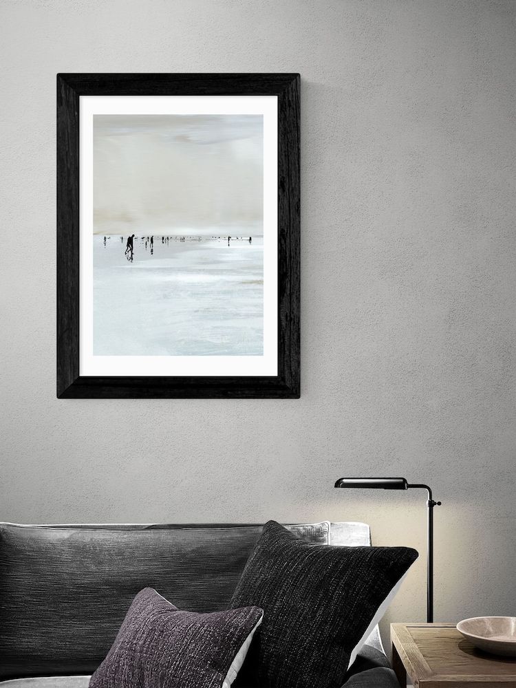 East End Prints Black Beachy by Dan Hobday - Image 1 of 3