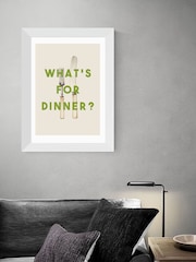 East End Prints White What's For Dinner? by The 13 Prints - Image 1 of 3