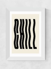 East End Prints White Chill by Luxe Poster Co by Luxe Poster - Image 2 of 3
