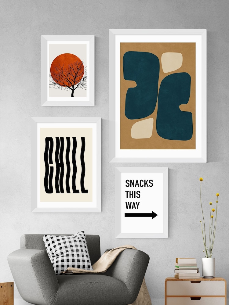East End Prints White Chill by Luxe Poster Co by Luxe Poster - Image 3 of 3