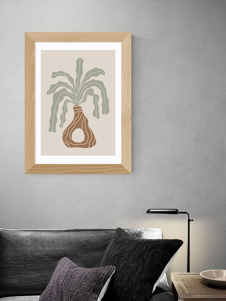 East End Prints Oak Modern Vase I by Alisa Galitsyna - Image 1 of 3