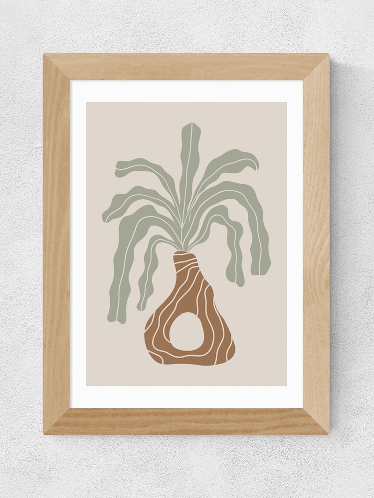 East End Prints Oak Modern Vase I by Alisa Galitsyna - Image 2 of 3