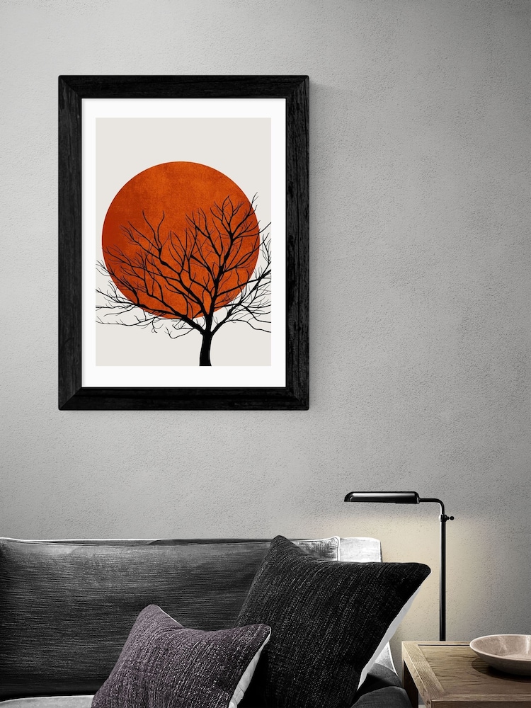 East End Prints Black Warm Winter by Kubistika - Image 1 of 3