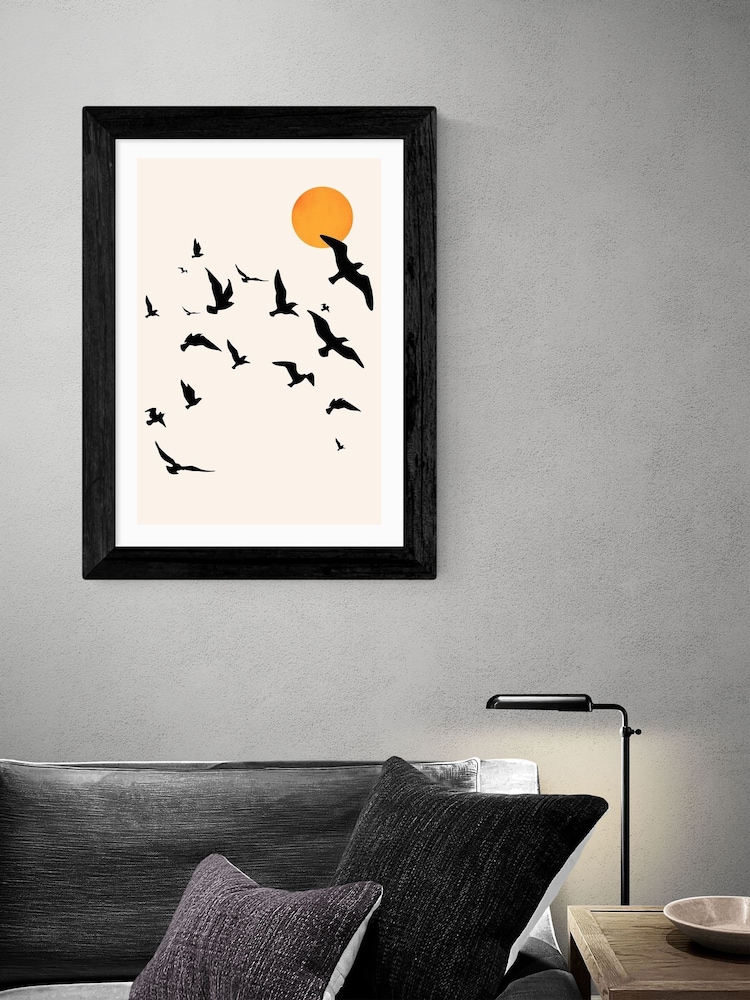 East End Prints Black Up and Away by Kubistika - Image 1 of 3 East End Prints Black Up and Away by Kubistika - Image 1 of 3