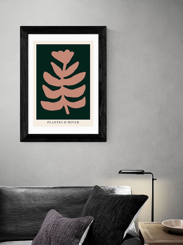 East End Prints Black Plantes d'Hiver Green by Ani Vidotto - Image 1 of 3