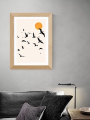East End Prints Oak Up and Away by Kubistika - Image 1 of 3