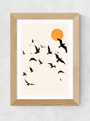 East End Prints Oak Up and Away by Kubistika - Image 2 of 3