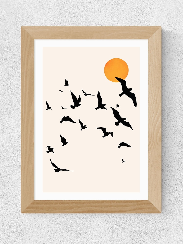East End Prints Oak Up and Away by Kubistika - Image 2 of 3