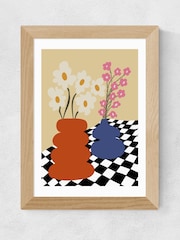 East End Prints Oak Two Blooming Pottery by Miho Art Studio - Image 2 of 3